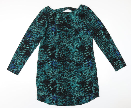 Gap Womens Green Polyester A-Line Size M Round Neck Pullover