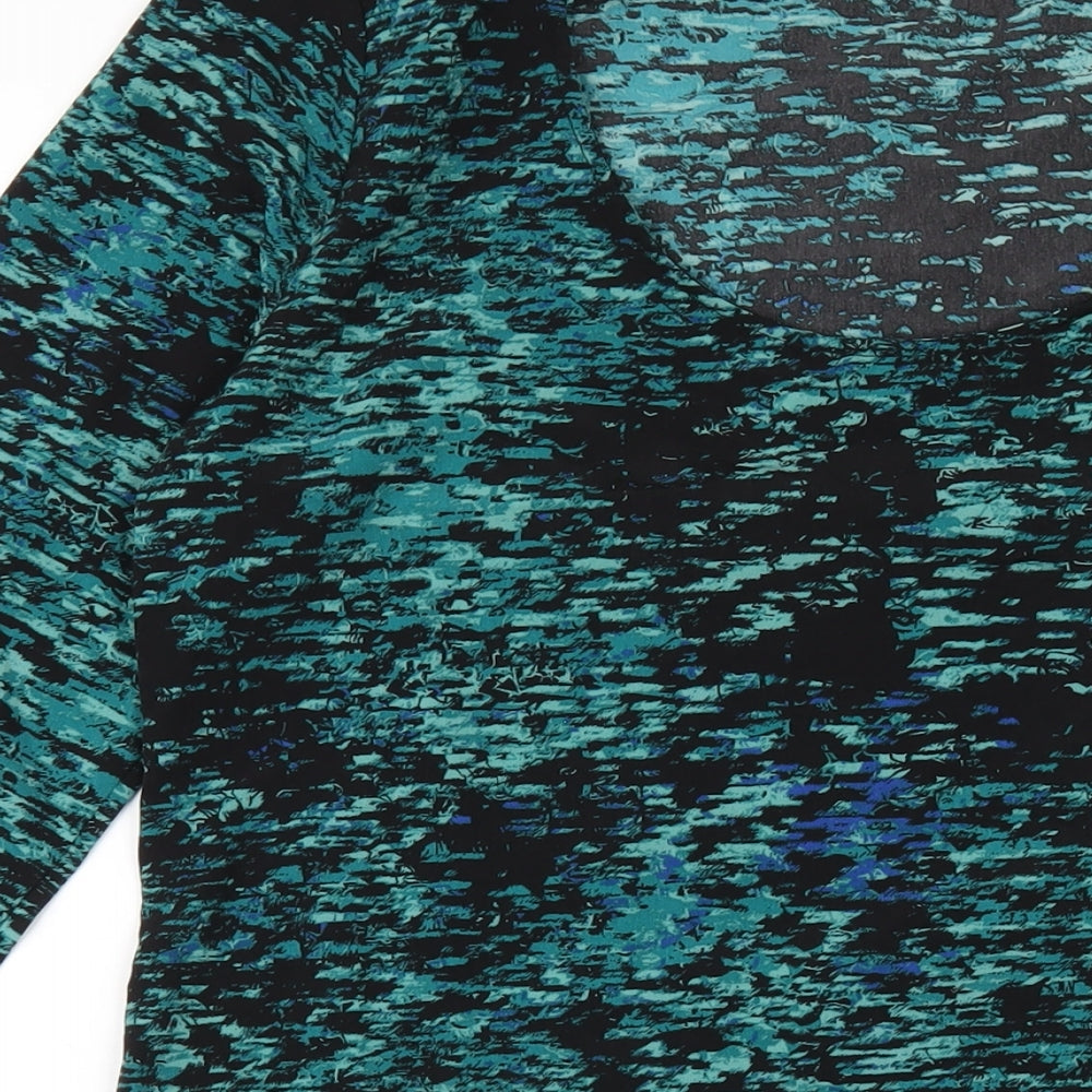 Gap Womens Green Polyester A-Line Size M Round Neck Pullover