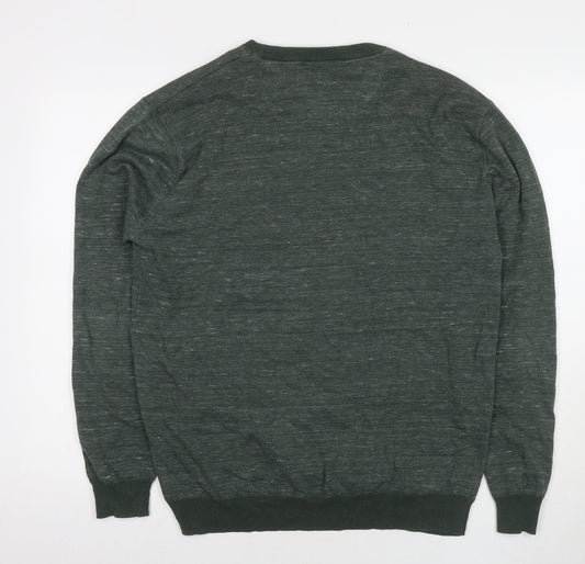 Mens UK Size XL NEXT Green Pullover Sweatshirt