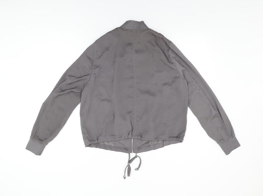Womens UK Size 12 H&M Grey Jacket