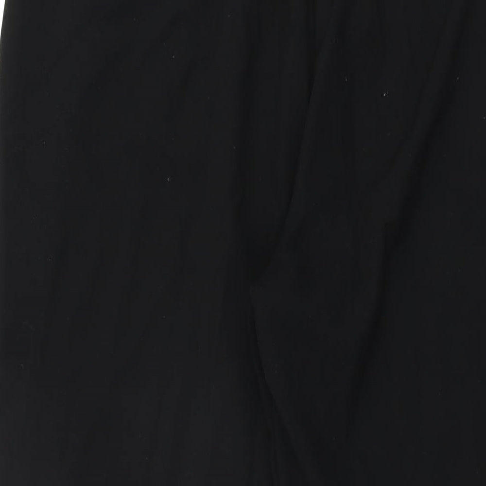 Womens UK Size 14 Marks and Spencer Regular Fit Black Trousers