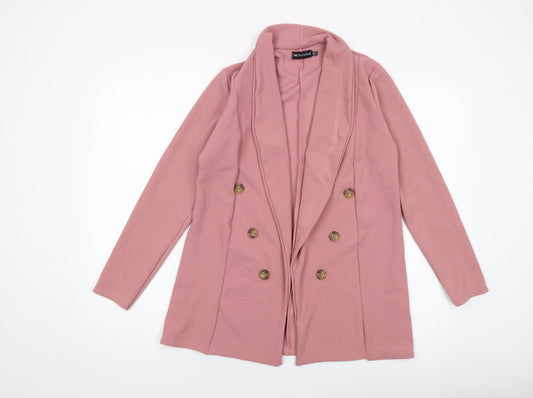 Womens UK Size 8 PRETTYLITTLETHING Pink Jacket