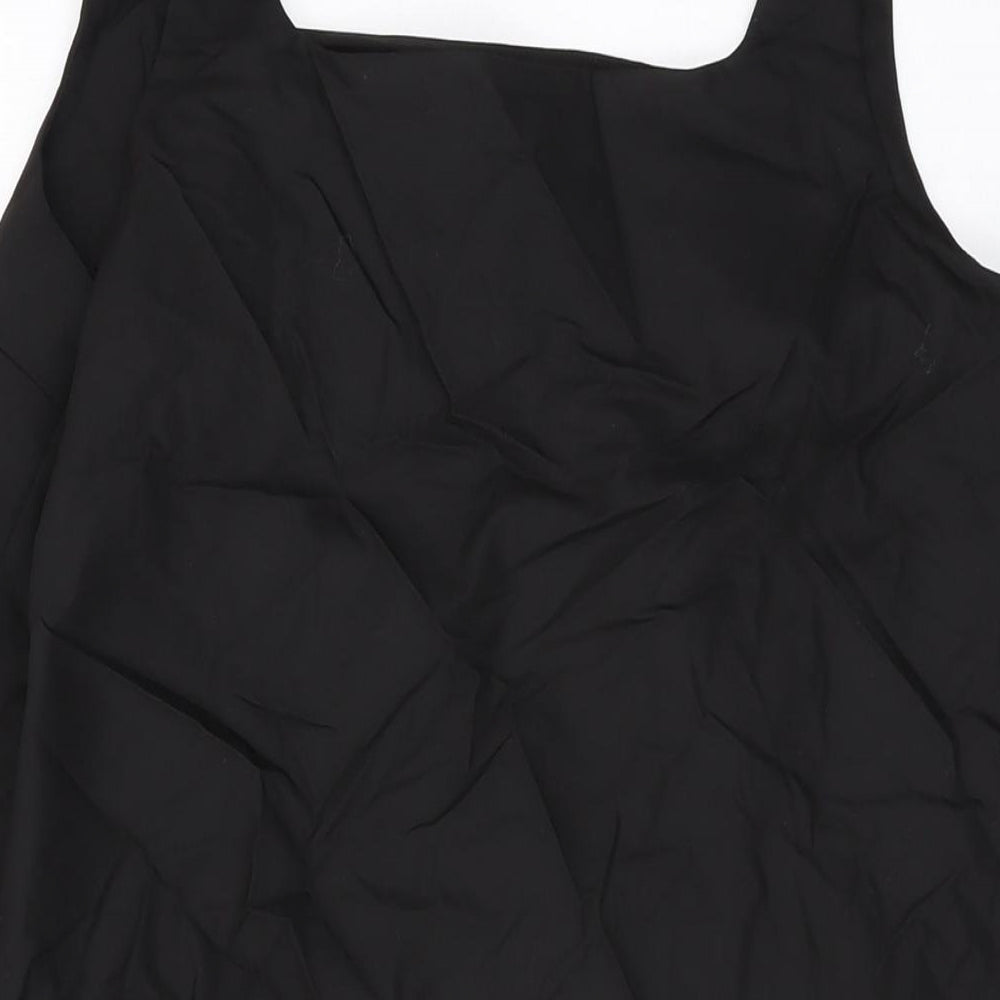 Womens UK Size L H&M Black Basic Tank