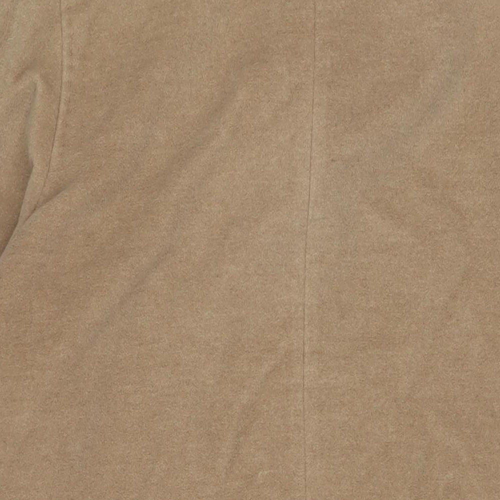 Womens UK Size 16 MARCONA Brown Overcoat