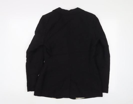 Womens UK Size 10 Oasis Black Jacket