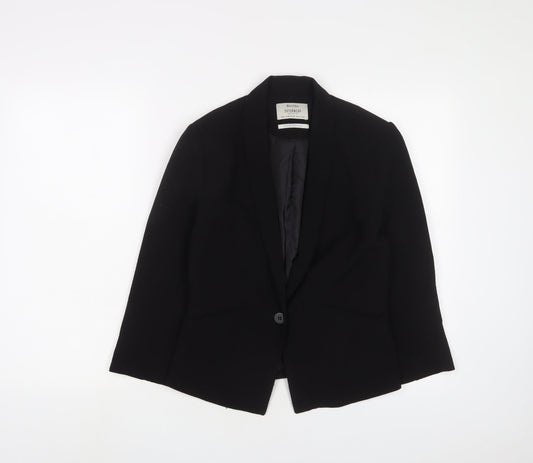 Womens UK Size M Bershka Black Jacket