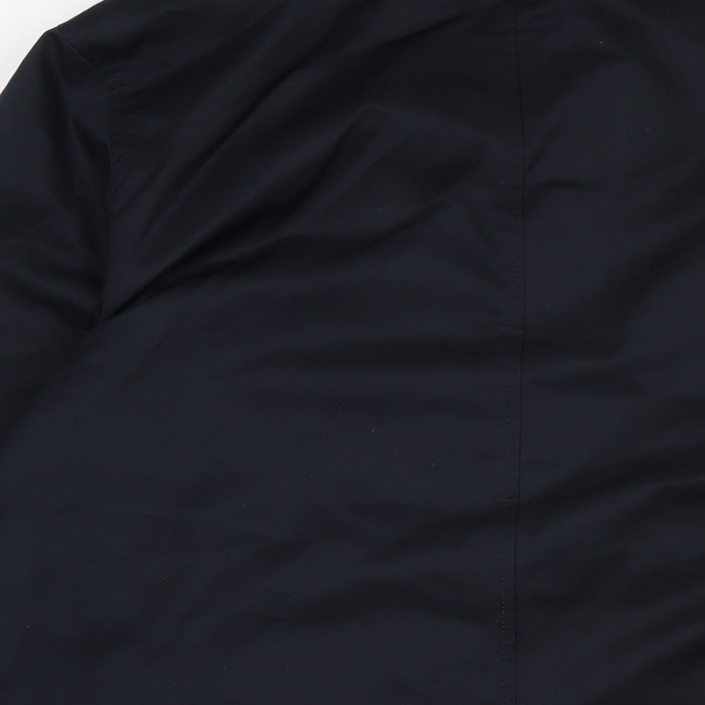 Mens UK Size S MVP Blue Overcoat