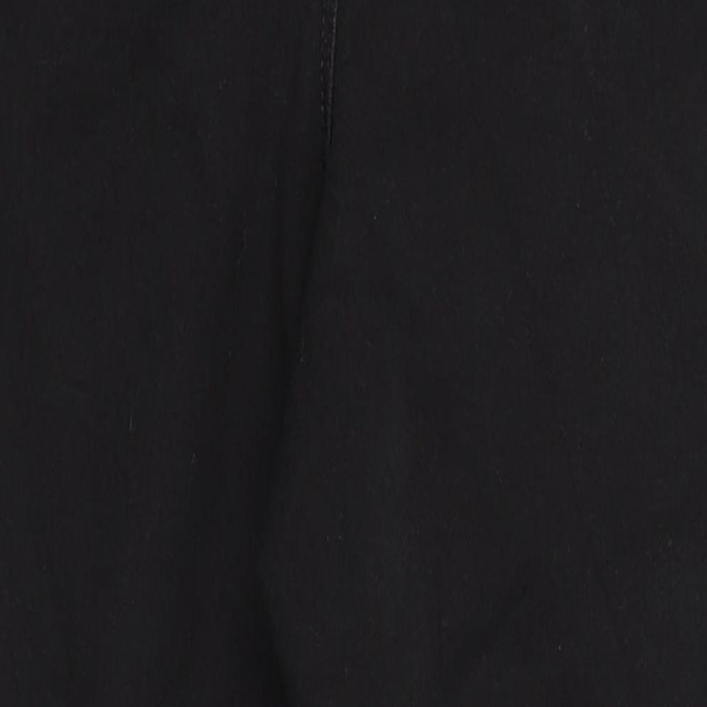Matalan Womens Black Cotton Jegging Jeans Size 16 L27 in Regular