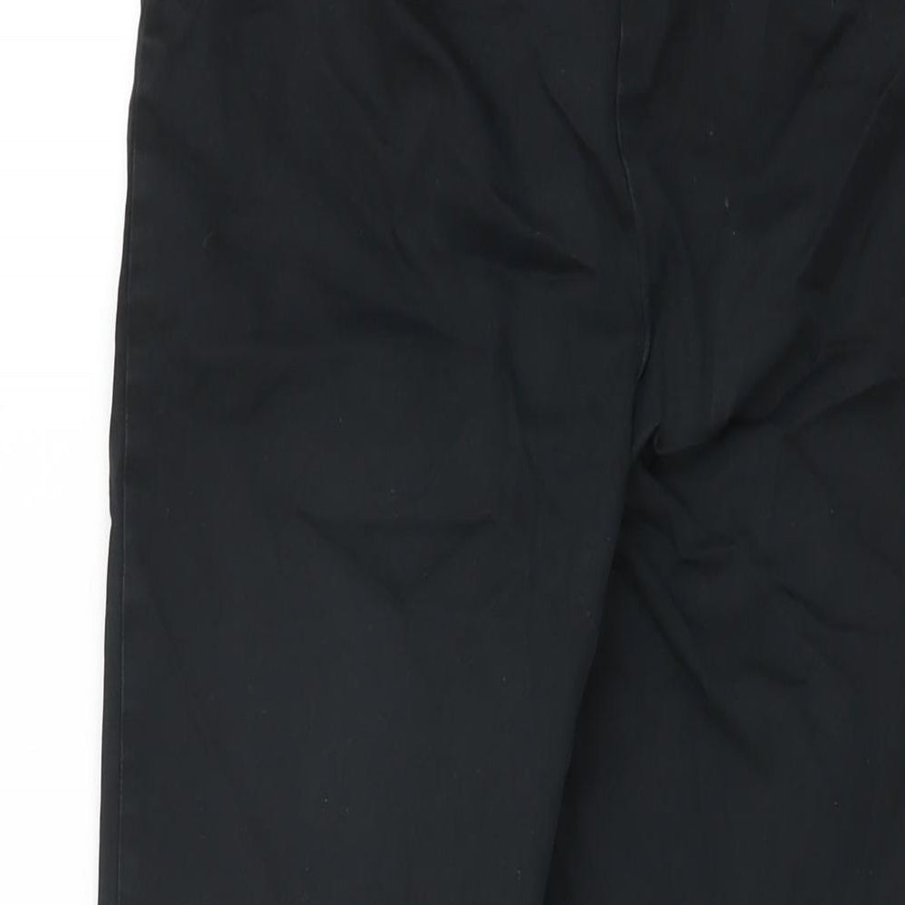 Womens UK Size 8 Marks and Spencer Regular Fit Black Trousers