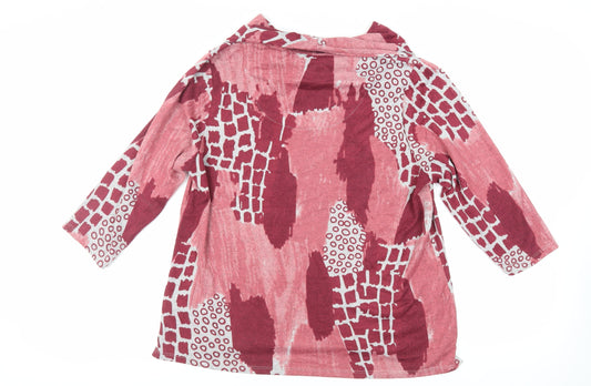 Womens UK Size 18 TIGI Pink Pullover Jumper