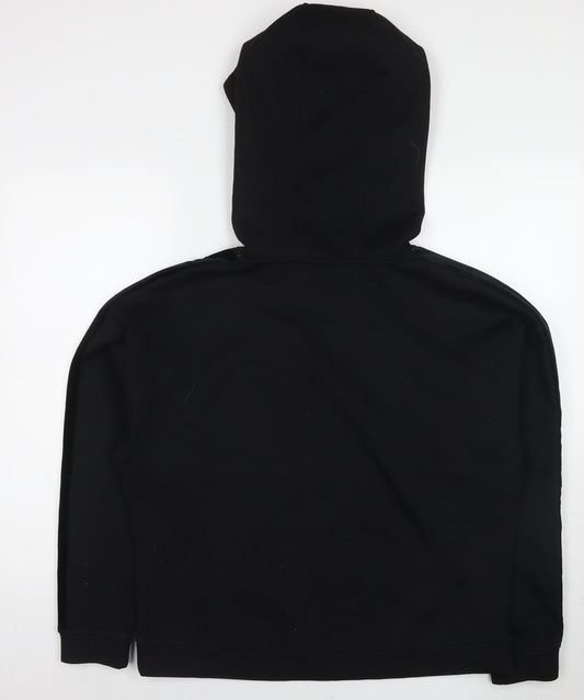 Womens UK Size 14 Marks and Spencer Black Pullover Hoodie