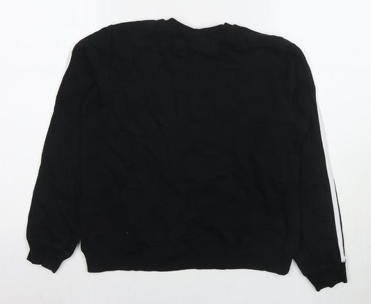 Womens UK Size 8 ASOS Black Pullover Sweatshirt