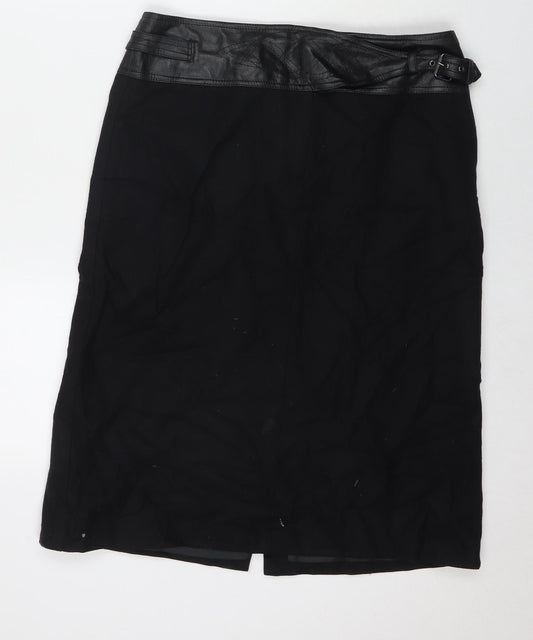 Womens UK Size 14 NEXT A-Line Knit Skirt