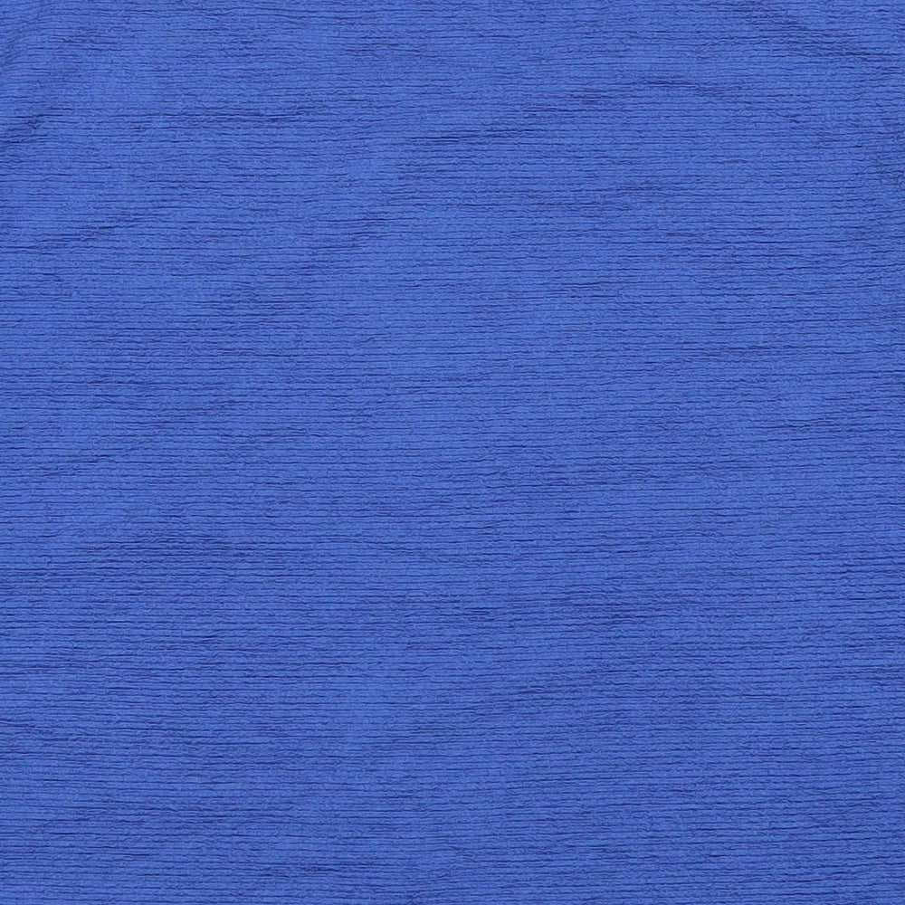 Womens UK Size L Stock Shop Blue Basic Blouse