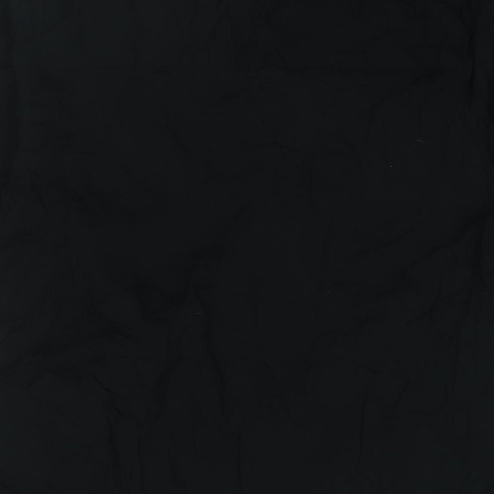 Womens UK Size 6 Topshop Black Basic Blouse