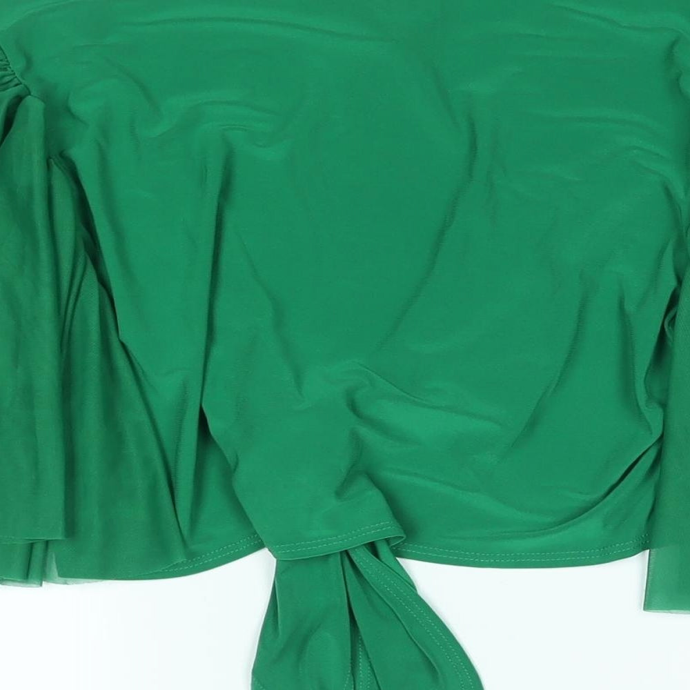 Womens UK Size M Antthony Green Cropped Blouse