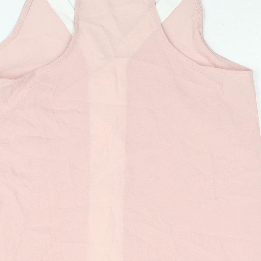 Womens UK Size 10 Select Pink Camisole Blouse