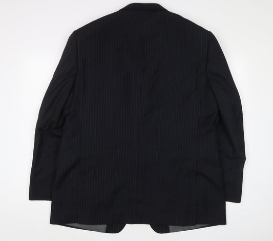Mens UK Size 44 Marks and Spencer Regular Black Suit Jacket