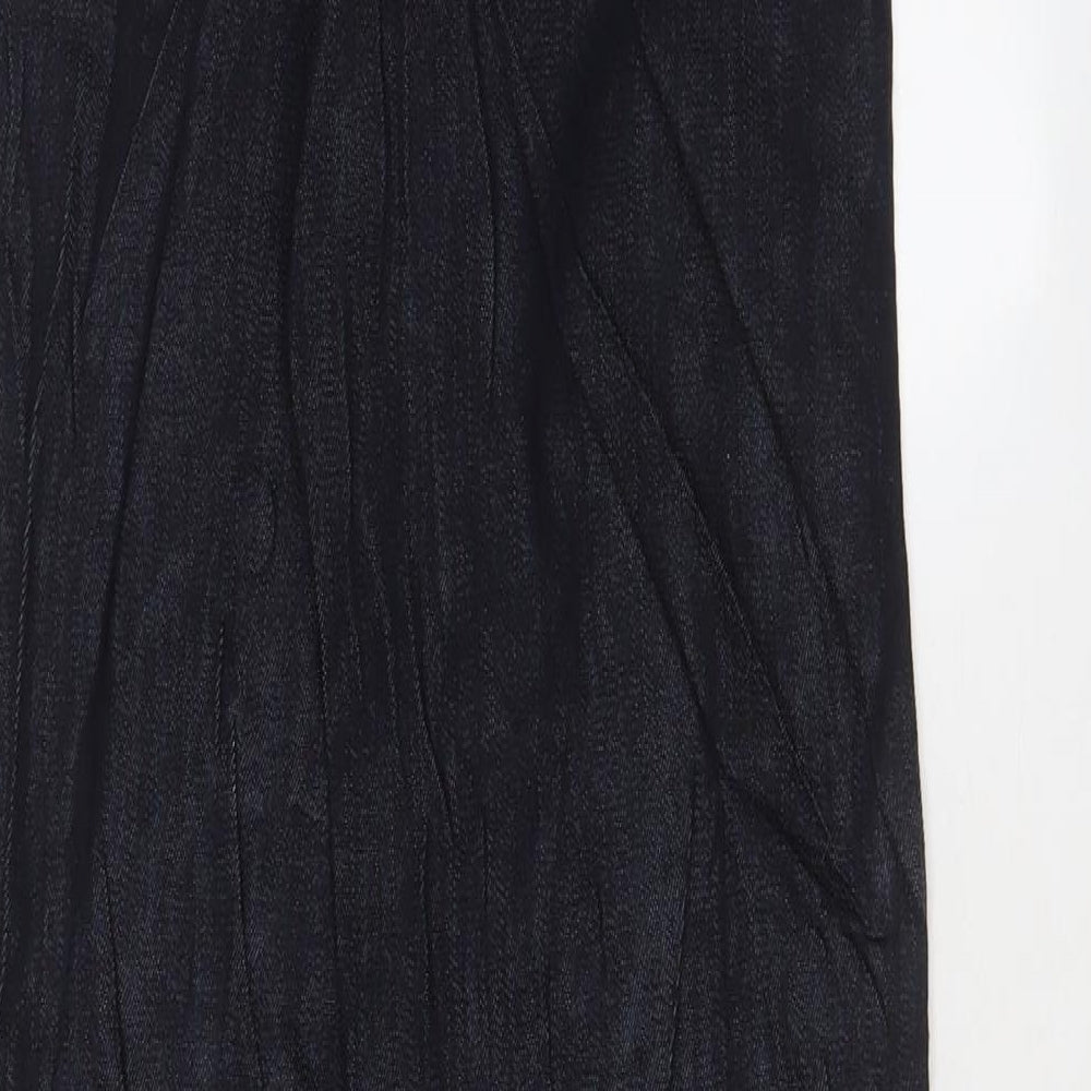 Autograph Womens Blue Cotton Straight Jeans Size 6 L28 in Regular Zip