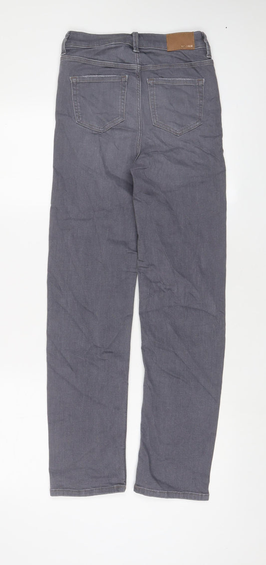 Womens UK Size 6 Marks and Spencer Regular Fit Straight Grey Jeans