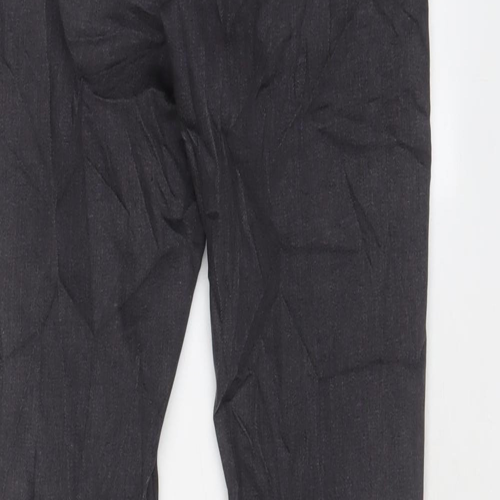 Dorothy Perkins Womens Grey Cotton Skinny Jeans Size 8 L27 in Regular Zip