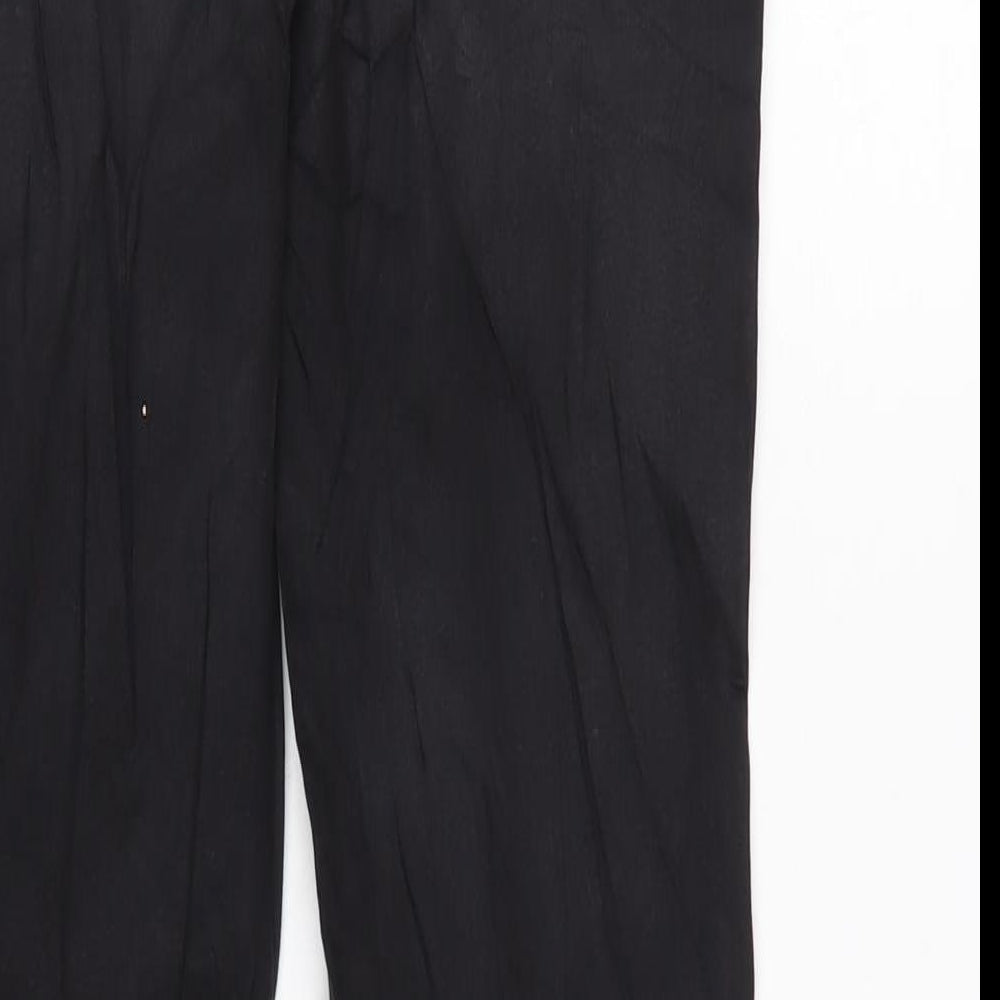 Womens UK Size 6 Marks and Spencer Regular Fit Mom Black Jeans