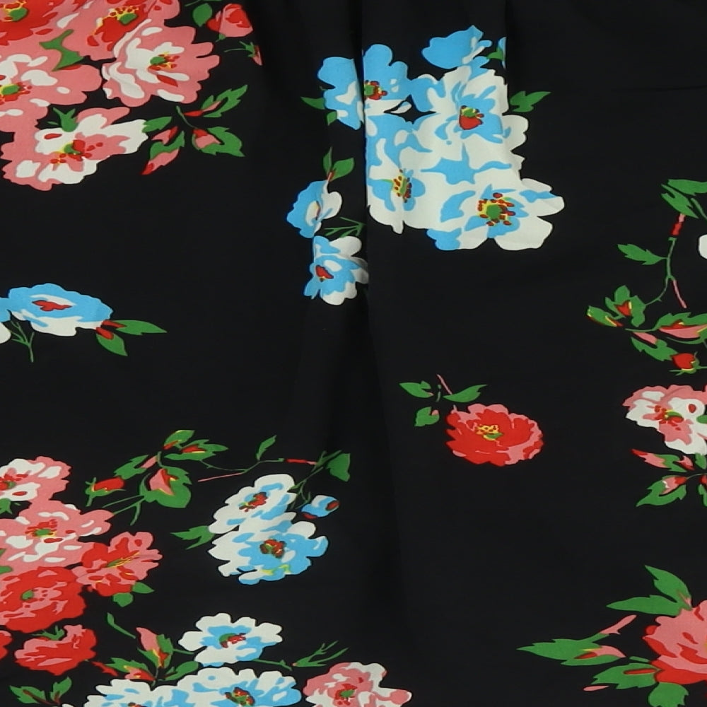Womens UK Size 12 ASOS Multicoloured Basic Button-Up