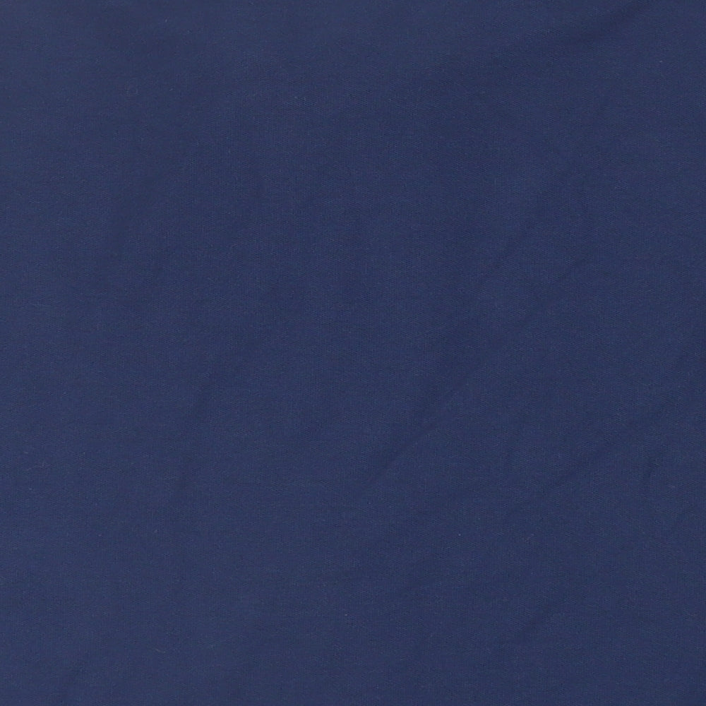 Mens UK Size S Blue Max Polyester Polo Shirt