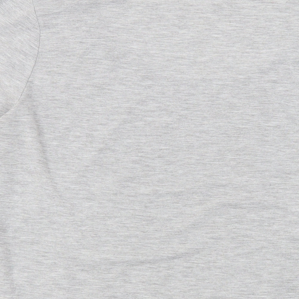 Womens UK Size 12 Marks and Spencer Grey Basic T-Shirt