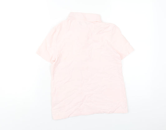Womens UK Size 6 Marks and Spencer Pink Basic Polo