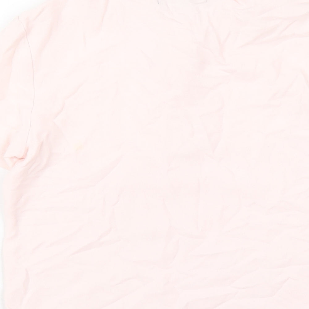 Womens UK Size 6 Marks and Spencer Pink Basic Polo
