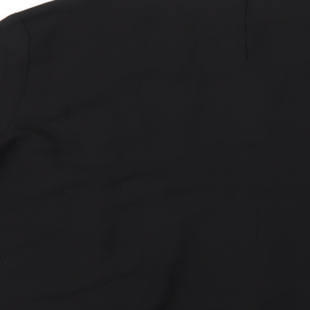 Womens UK Size 12 Marks and Spencer Black Basic T-Shirt