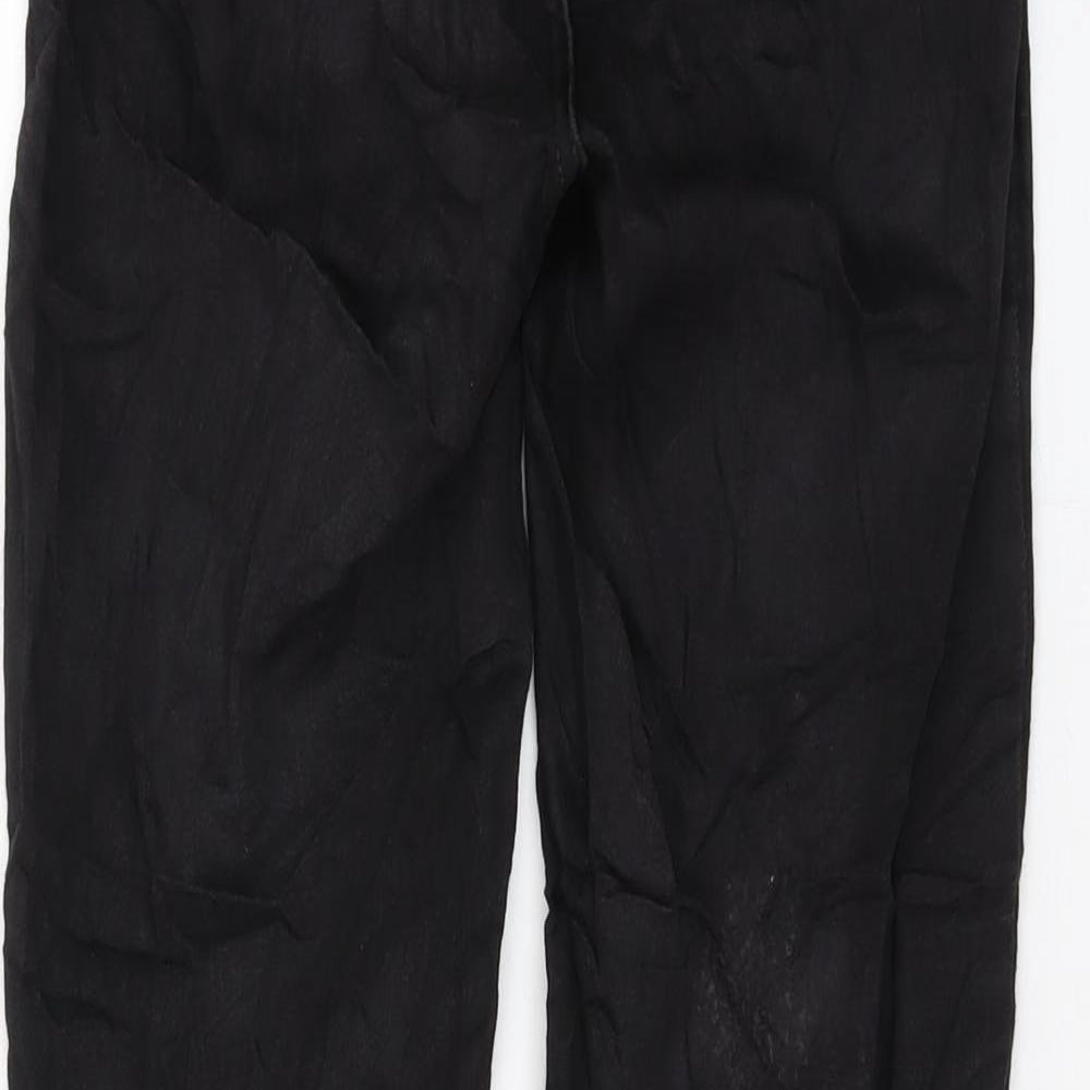 New Look Womens Black Cotton Skinny Jeans Size 10 L24 in Regular Button