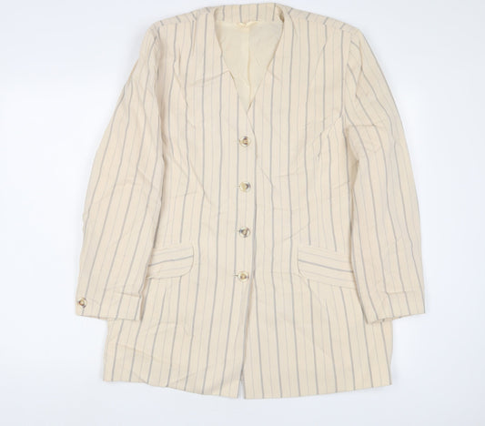 Womens UK Size 16 Precis Beige Jacket
