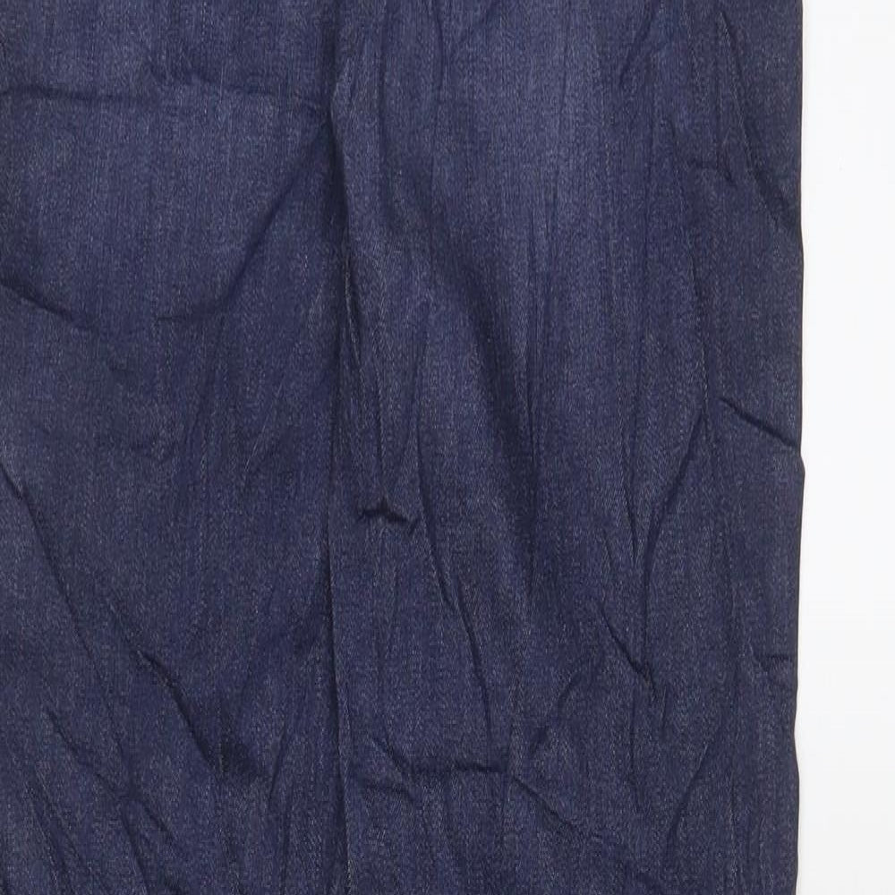 Womens UK Size 10 Marks and Spencer Regular Fit Straight Blue Jeans