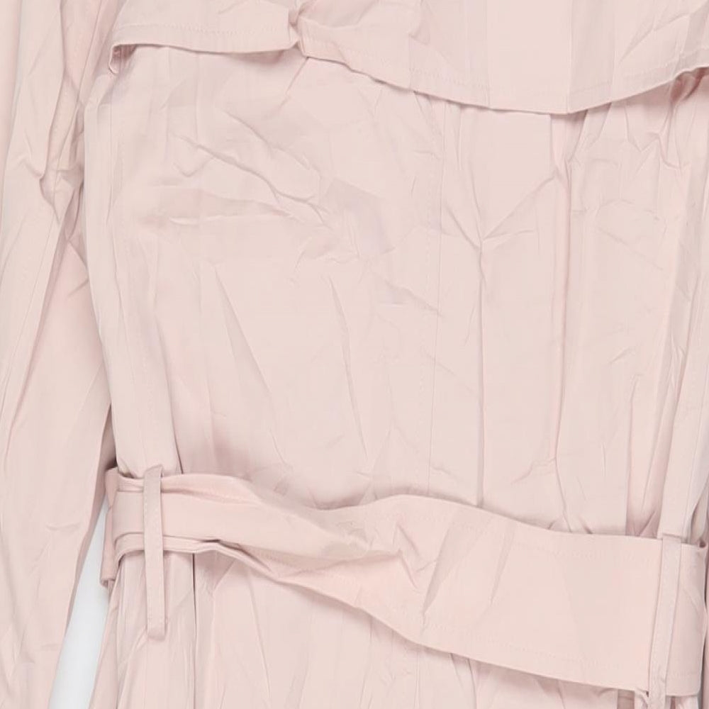 Womens UK Size 6 Marks and Spencer Pink Overcoat