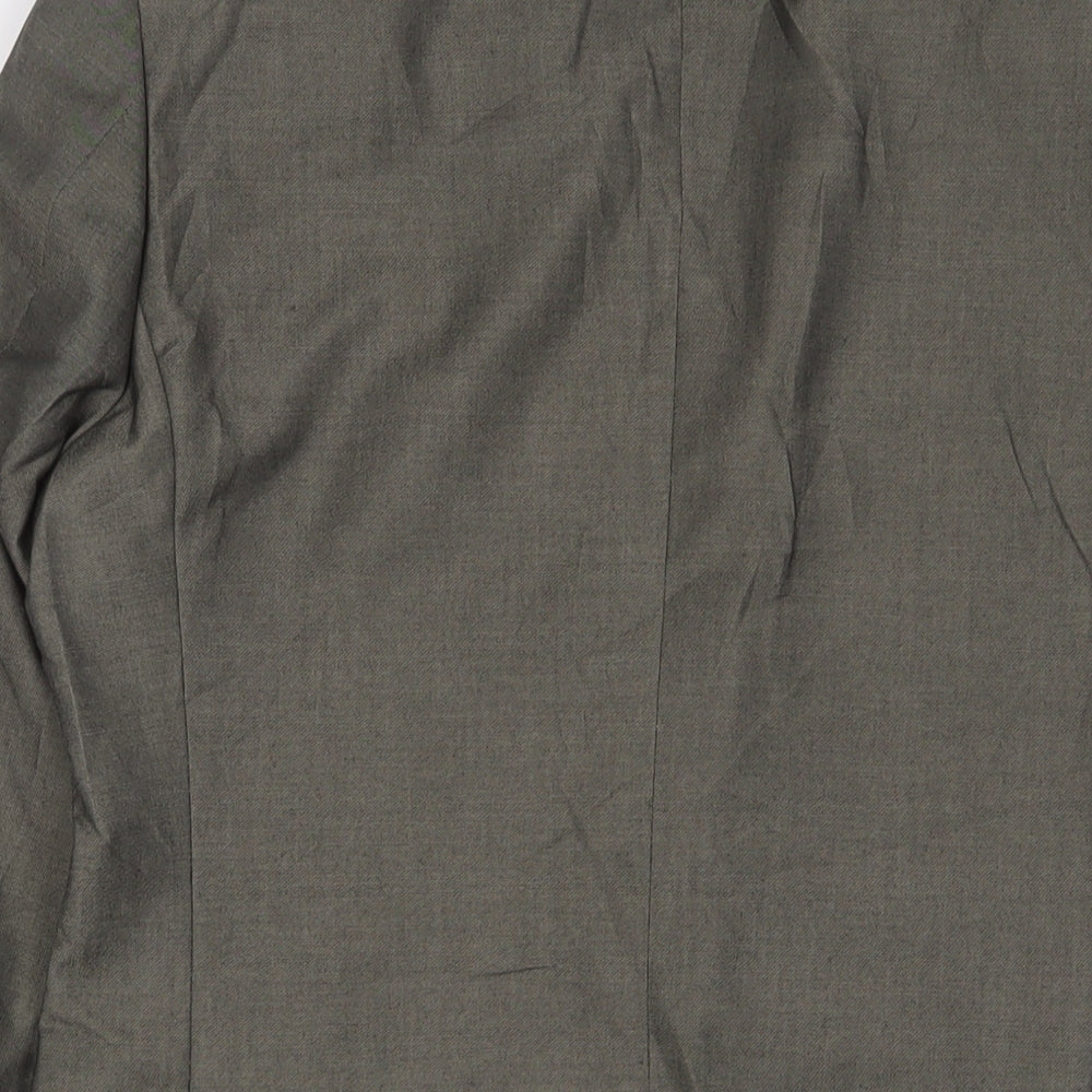 Mens UK Size 38 Topman Regular Grey Suit Jacket