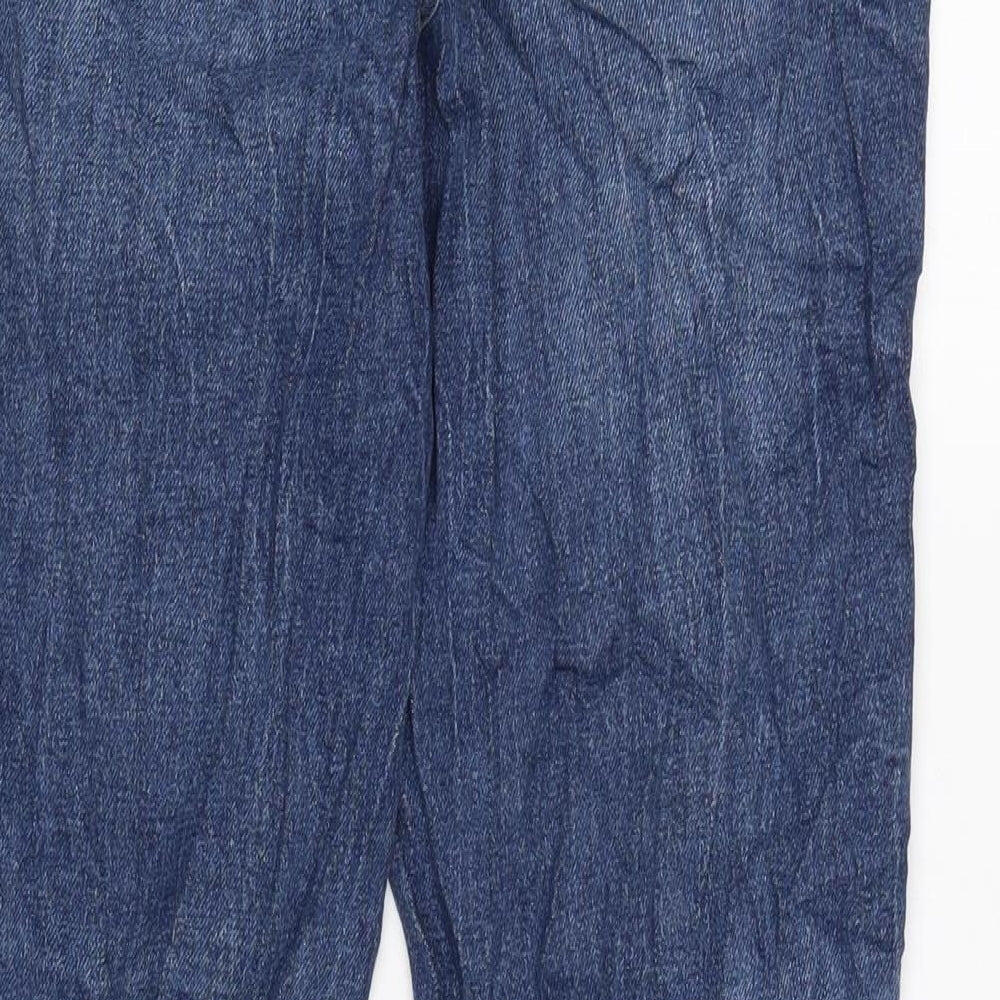 Womens UK Size 10 Marks and Spencer Extra-Slim Fit Straight Blue Jeans