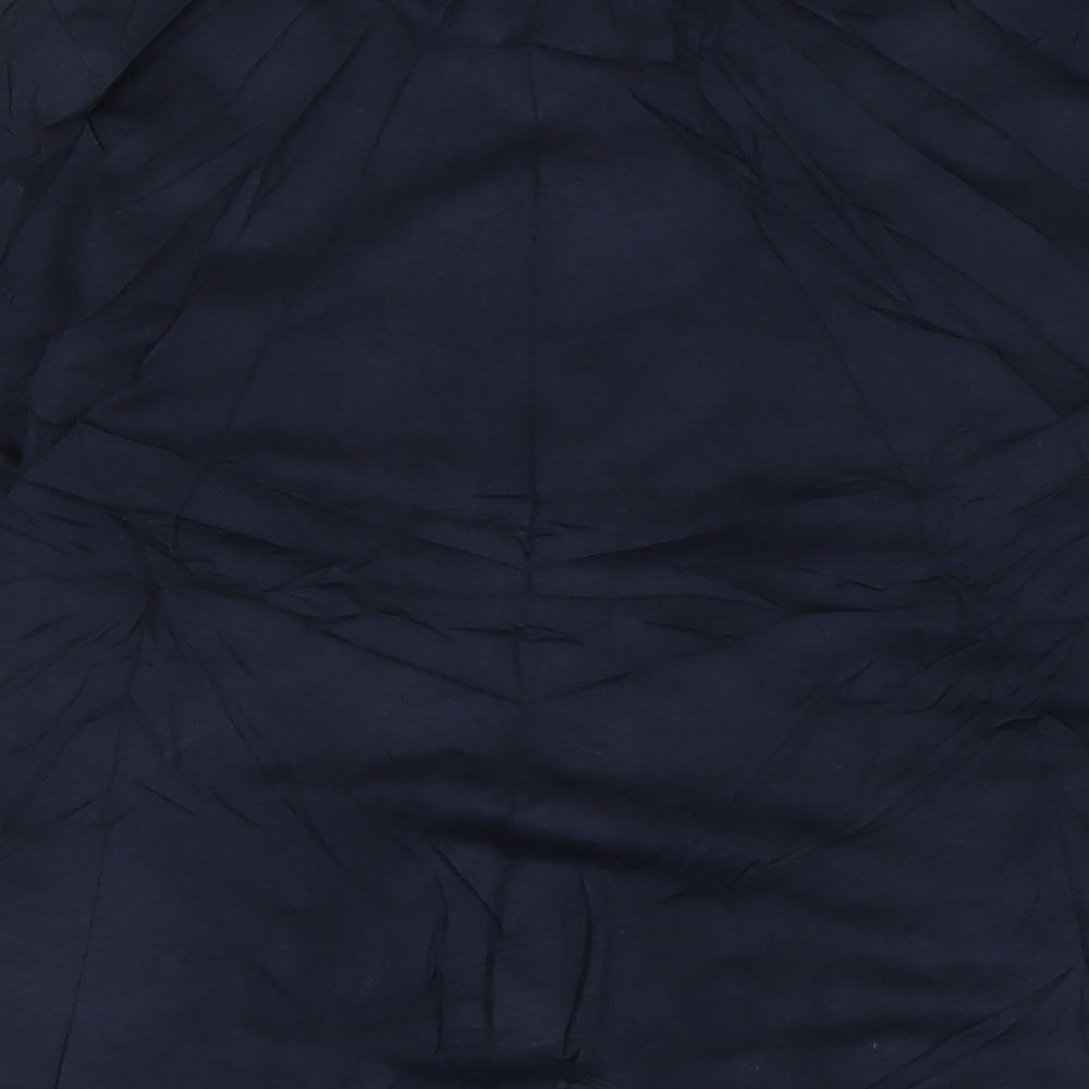 NEXT Mens Blue Cotton T-Shirt Size M Crew Neck