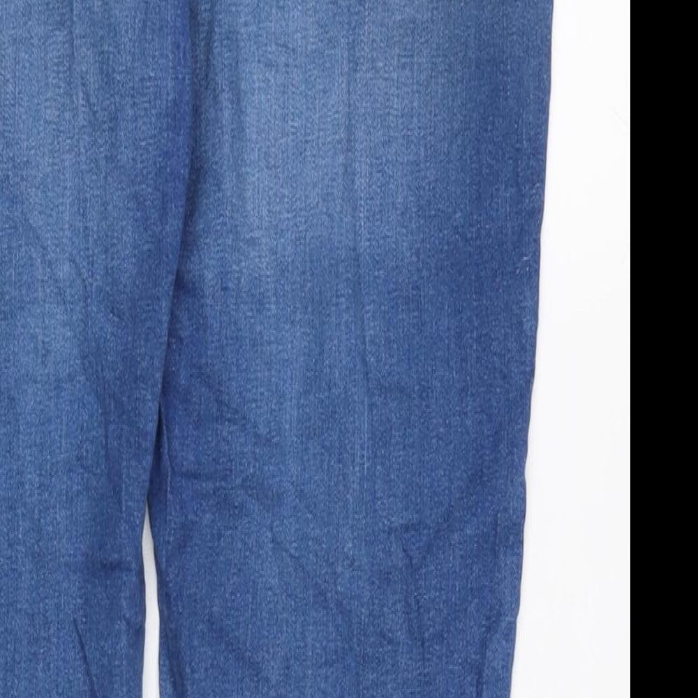 Womens UK Size 12 Marks and Spencer Regular Fit Skinny Blue Jeans