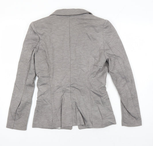 Womens UK Size 10 H&M Grey Jacket