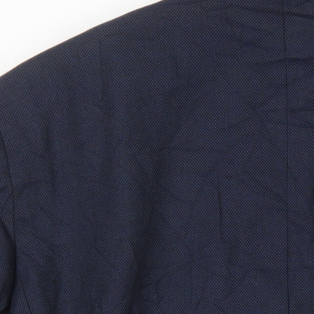 Mens UK Size 38 M&S Regular Blue Suit Jacket