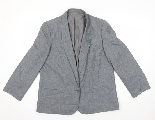 Womens UK Size 14 St Michael Grey Jacket
