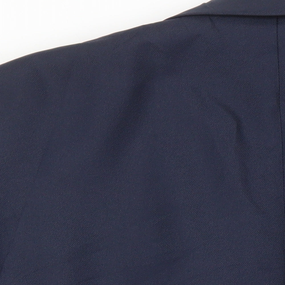 Mens UK Size 40 Chums Regular Blue Suit Jacket