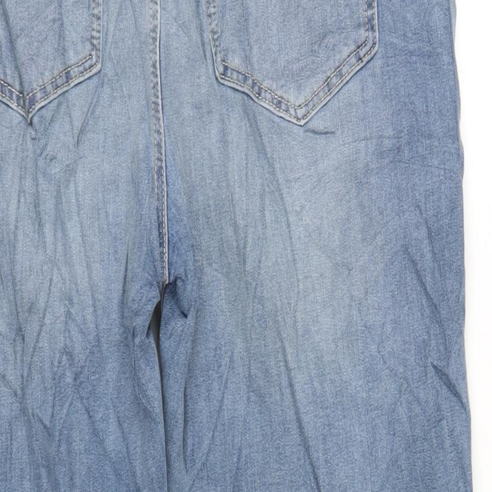 Womens UK Size 36 in Marks and Spencer Regular Fit Straight Blue Jeans