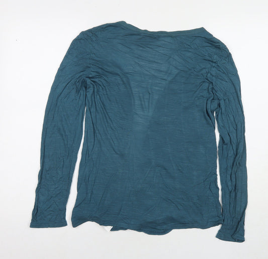 Womens UK Size 14 New Look Blue Kimono T-Shirt