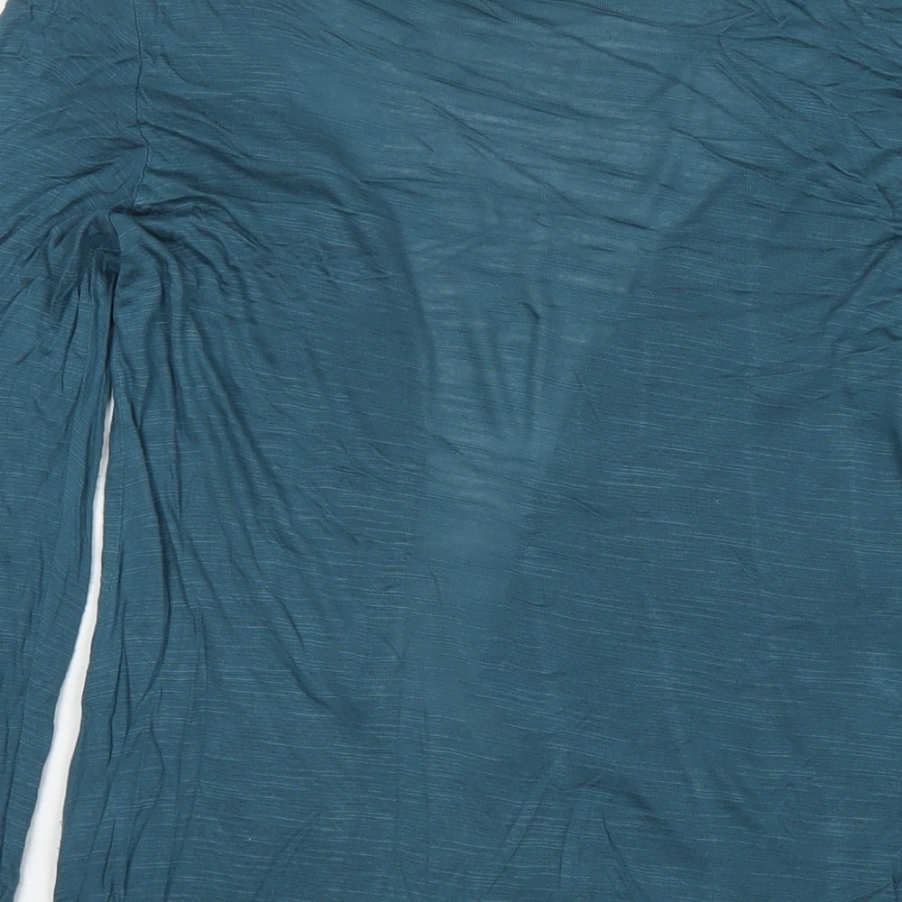 Womens UK Size 14 New Look Blue Kimono T-Shirt