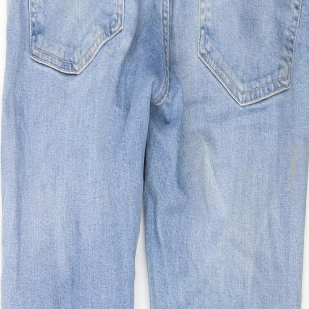 Mens UK Size 32 in Topman Regular Fit Skinny Blue Jeans