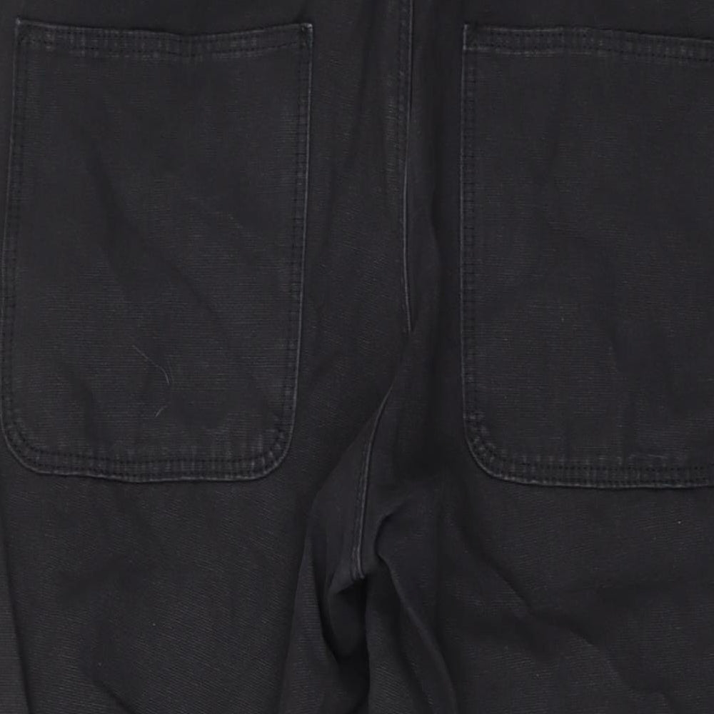 ASOS Womens Black Cotton Mom Jeans Size 34 in L27 in Regular Button