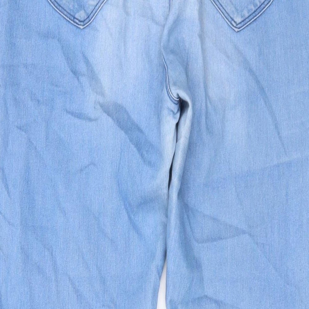 Dorothy Perkins Womens Blue Cotton Jegging Jeans Size 12 L29 in Regular
